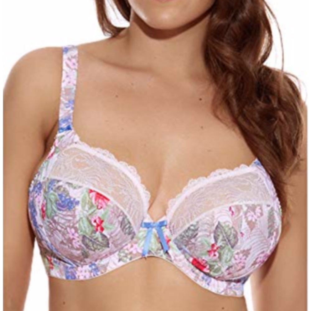 Elomi floral bra NWT Sz 44D